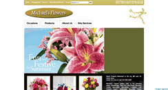 Desktop Screenshot of mymichaelsflowers.com