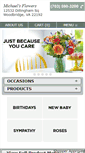 Mobile Screenshot of mymichaelsflowers.com